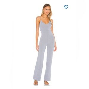 Revolve Superdown Samantha Wide Leg Jumpsuit M